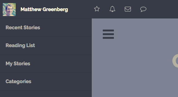 Off-Canvas Menu Effects